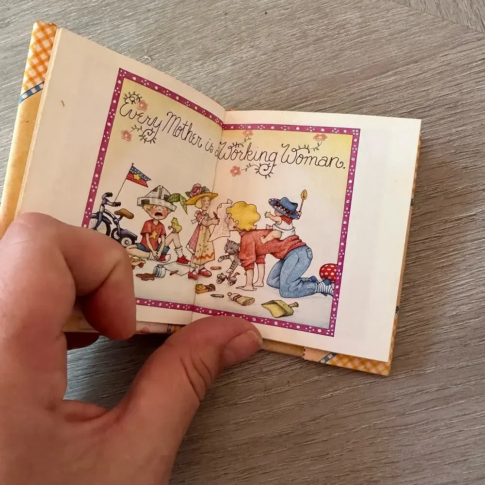Vintage Mother O' Mine Tiny Mini Book Mary Engelbreit Mother's Day Gift